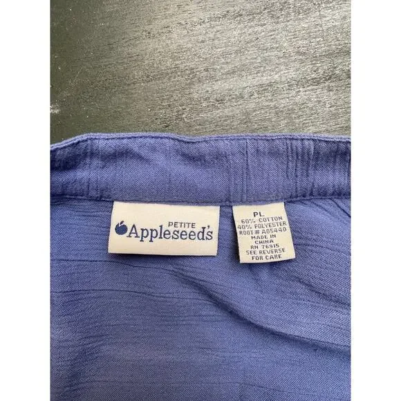 Appleseeds Shirt Purple Blue - Picture 3 of 4